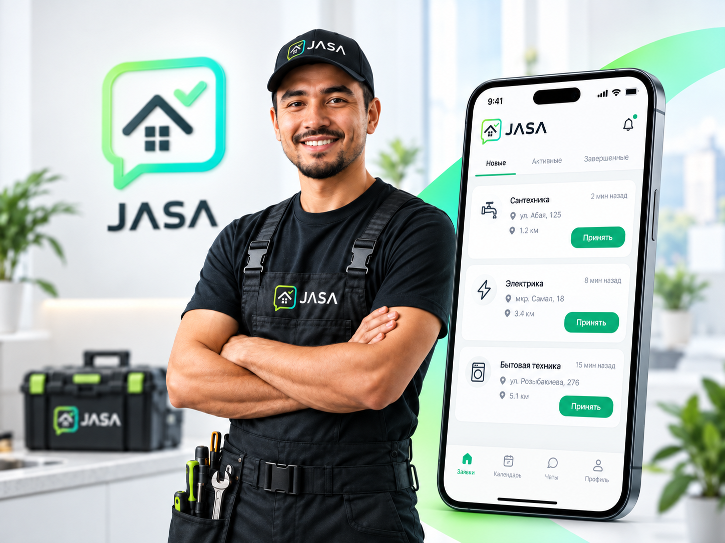 Мастер JASA и интерфейс заявок